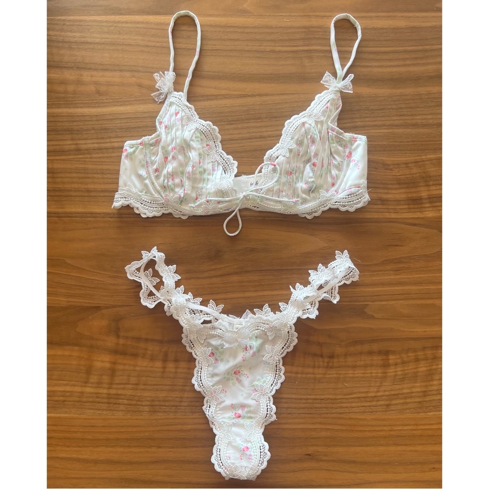 For Love and Lemons Bra Set